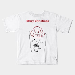 Mrrry Christmas Kids T-Shirt